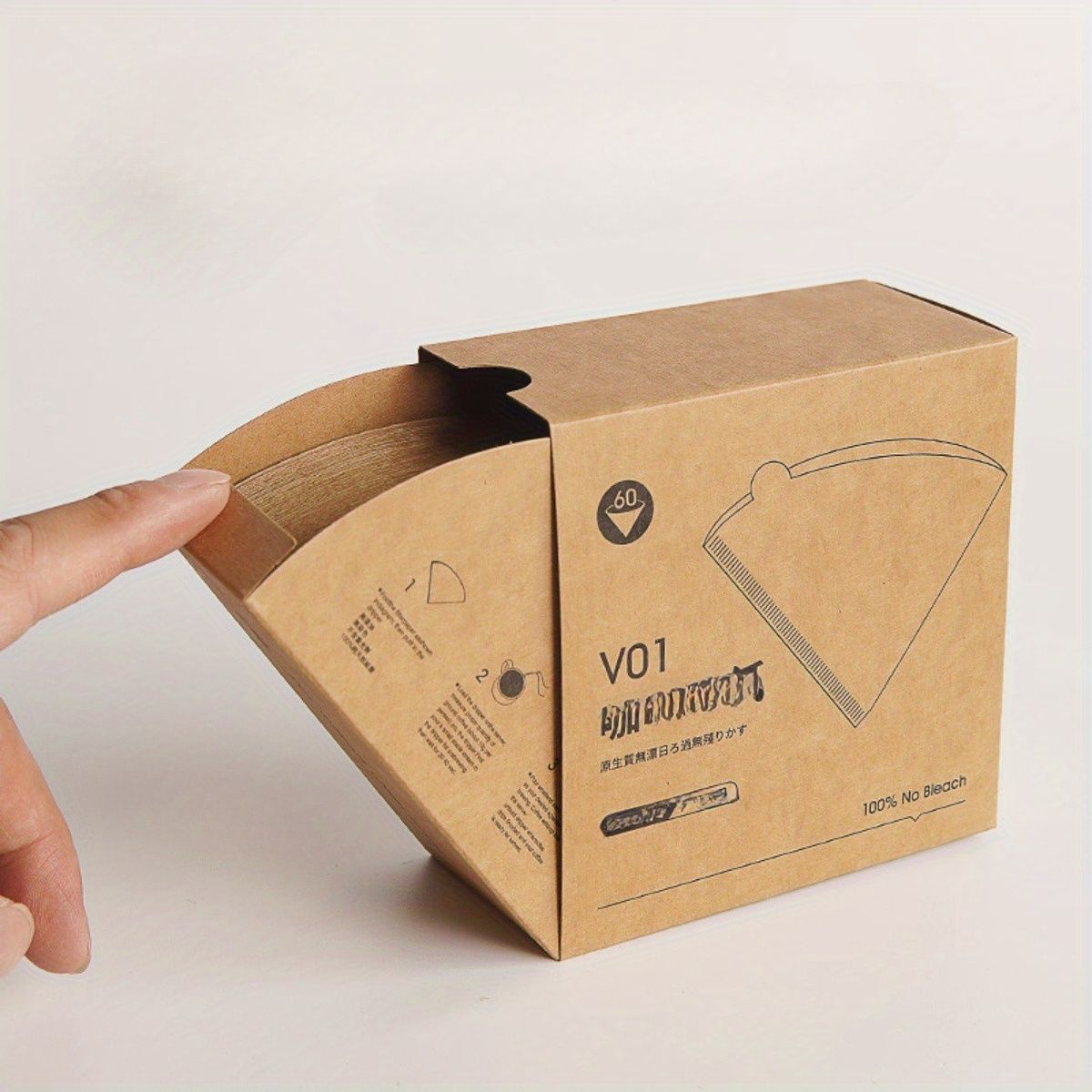 Coffee filter paper V60 (V01)