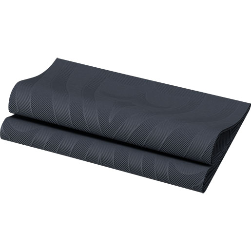 Duni Elegance® Napkin Lily 40 x 40 cm Black
