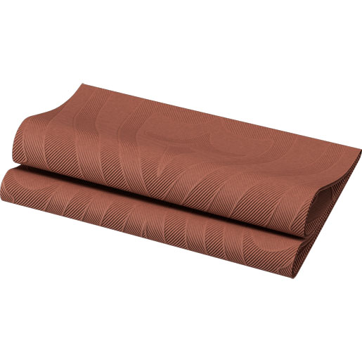 Duni Elegance® Napkin Lily 40 x 40 cm Chestnut